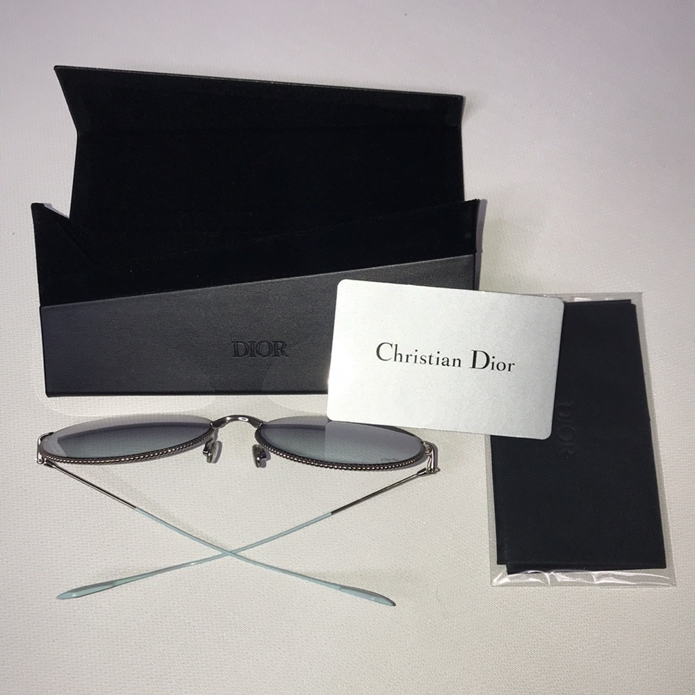 Dior Violet Gradient Ar Round Ladies Sunglasses DIORSOCIETY2F 3YG/SO 60
